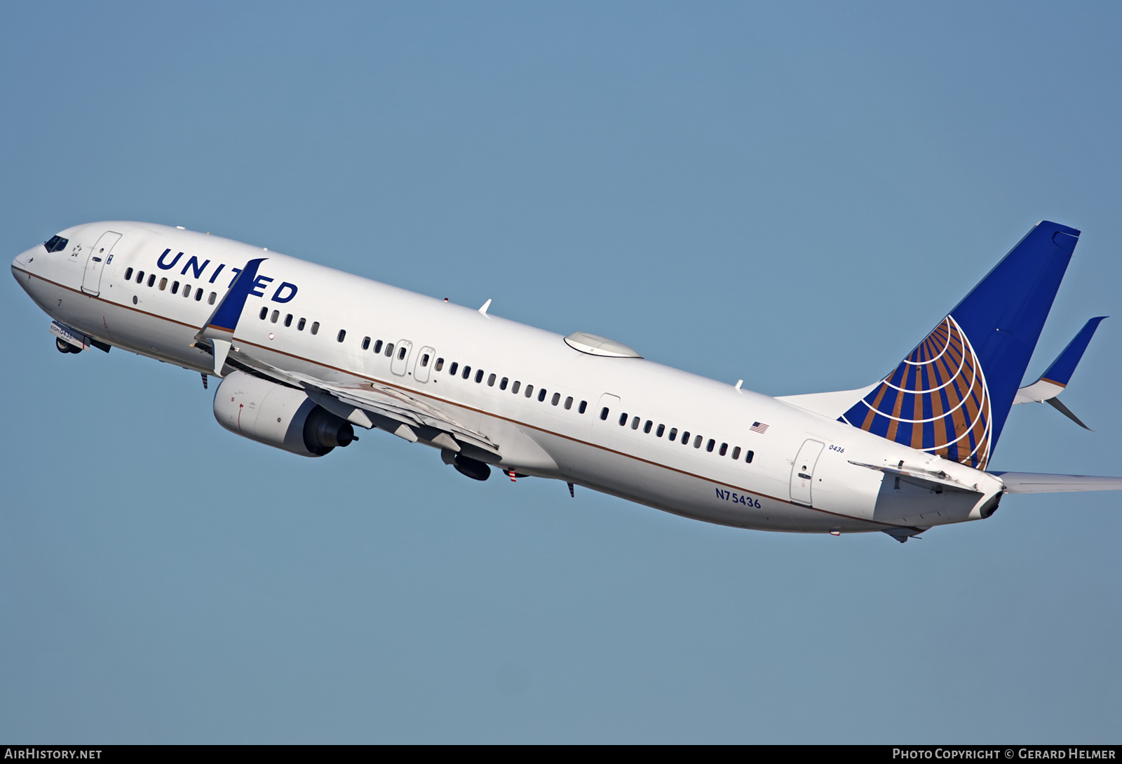 Aircraft Photo of N75436 | Boeing 737-924/ER | United Airlines | AirHistory.net #90278