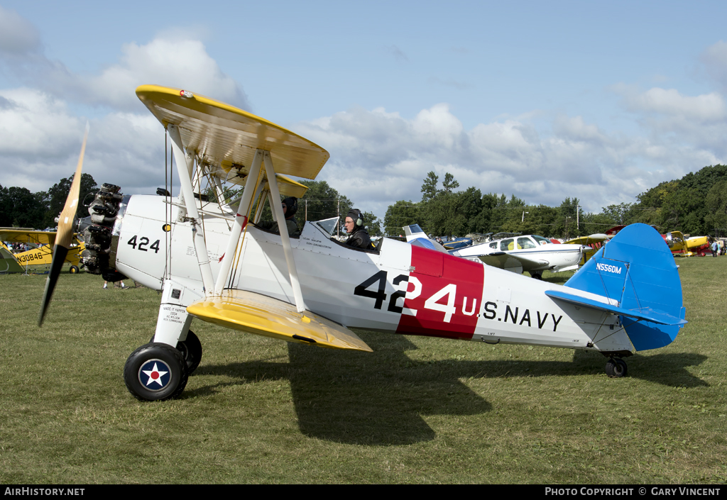 Aircraft Photo of N556DM | Boeing N2S-3 Kaydet (B75N1) | USA - Navy | AirHistory.net #90298