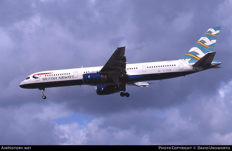 Aircraft Photo of G-CPEM | Boeing 757-236 | British Airways | AirHistory.net #90299