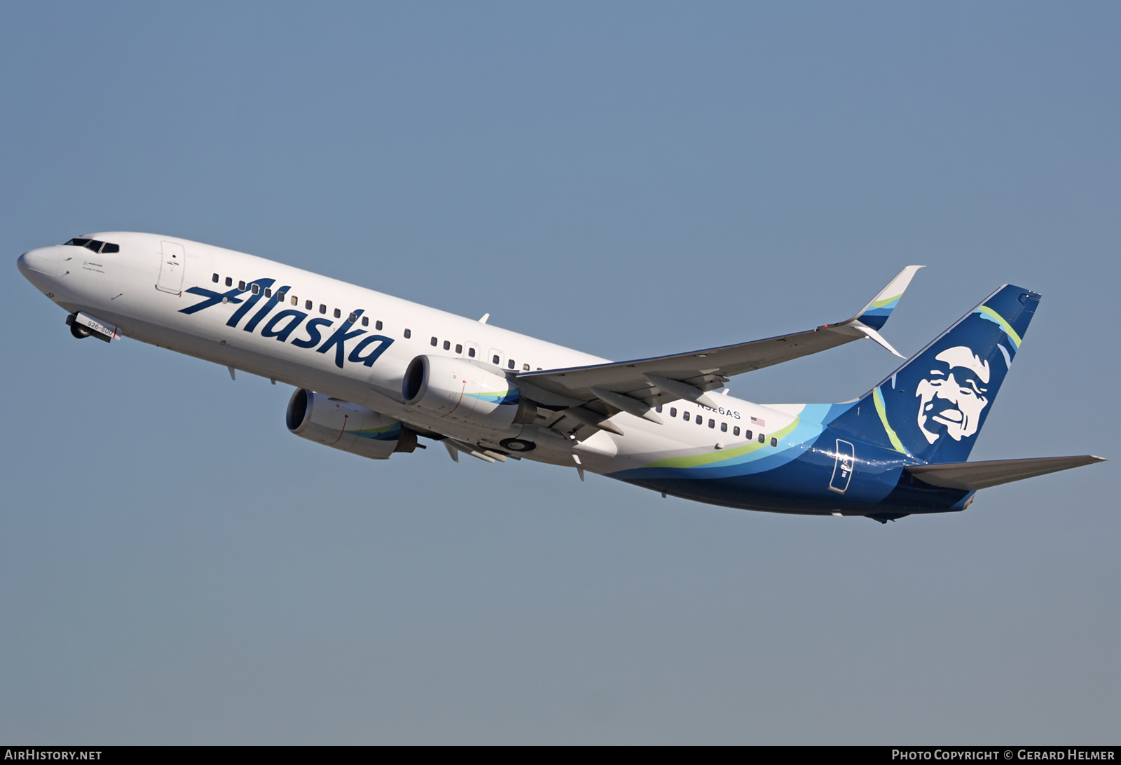 Aircraft Photo of N526AS | Boeing 737-890 | Alaska Airlines | AirHistory.net #90300