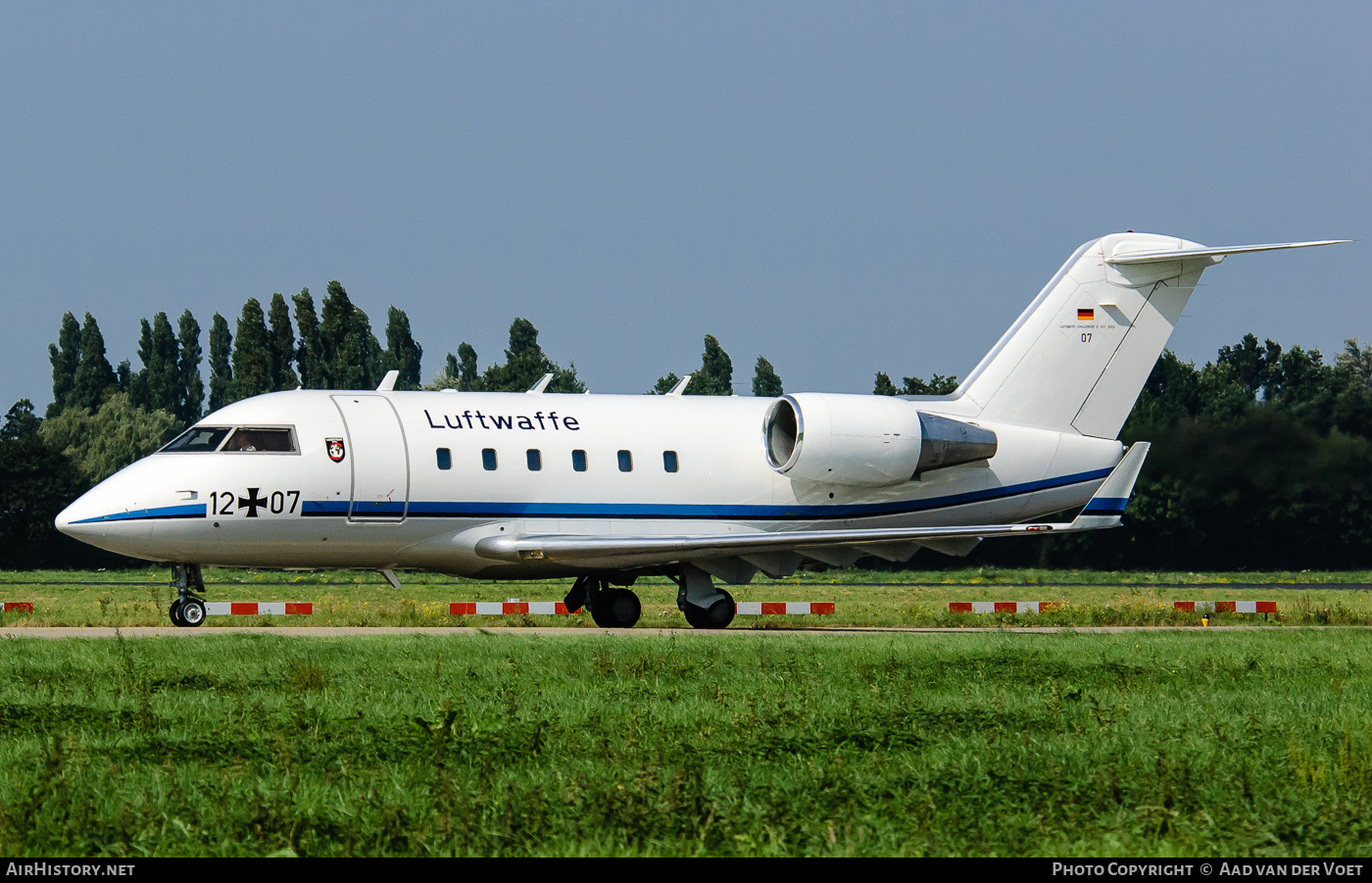 Aircraft Photo of 1207 | Canadair Challenger 601 (CL-600-2A12) | Germany - Air Force | AirHistory.net #90301