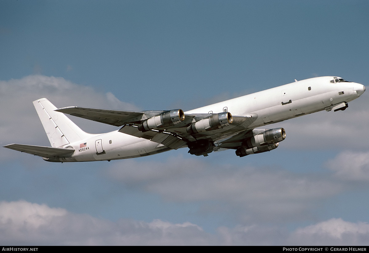 Aircraft Photo of N5824A | Douglas DC-8-55(F) | AirHistory.net #90302