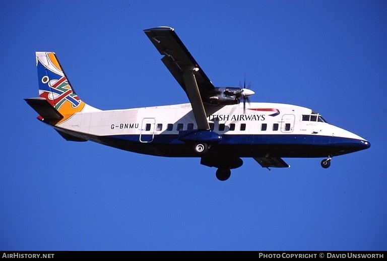 Aircraft Photo of G-BNMU | Short 360-300 | British Airways | AirHistory.net #90305