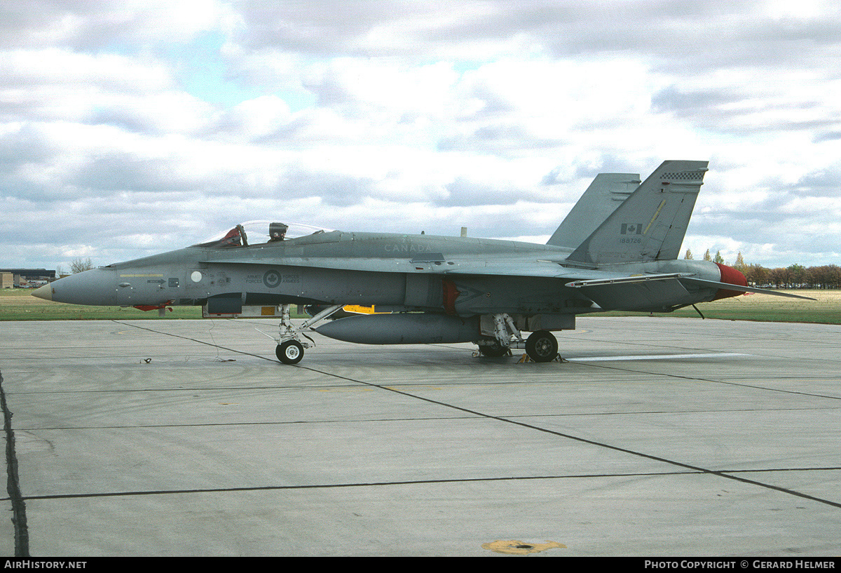 Aircraft Photo of 188726 | McDonnell Douglas CF-188A Hornet | Canada - Air Force | AirHistory.net #90308