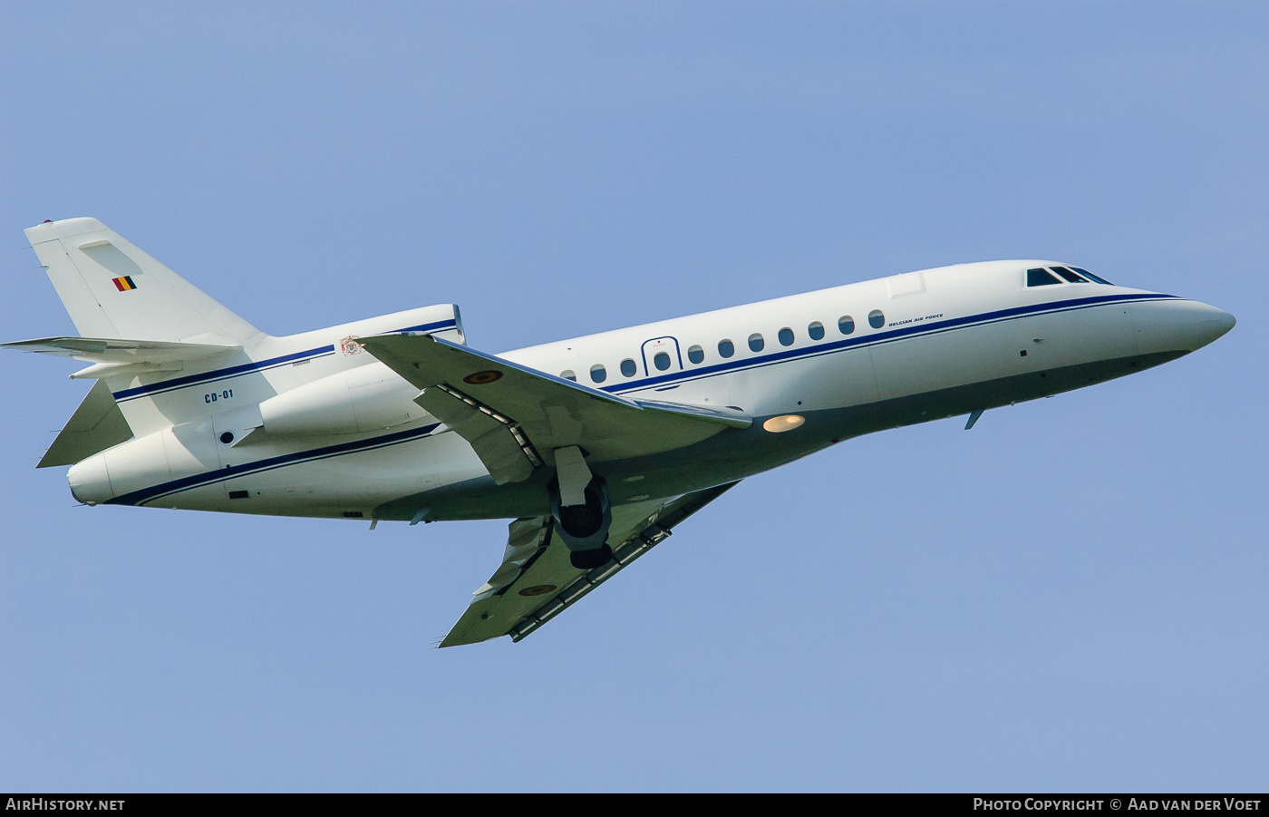 Aircraft Photo of CD-01 | Dassault Falcon 900B | Belgium - Air Force | AirHistory.net #90310