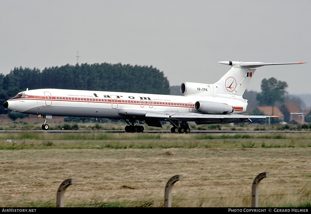 Aircraft Photo of YR-TPA | Tupolev Tu-154B | TAROM - Transporturile Aeriene Române | AirHistory.net #90316