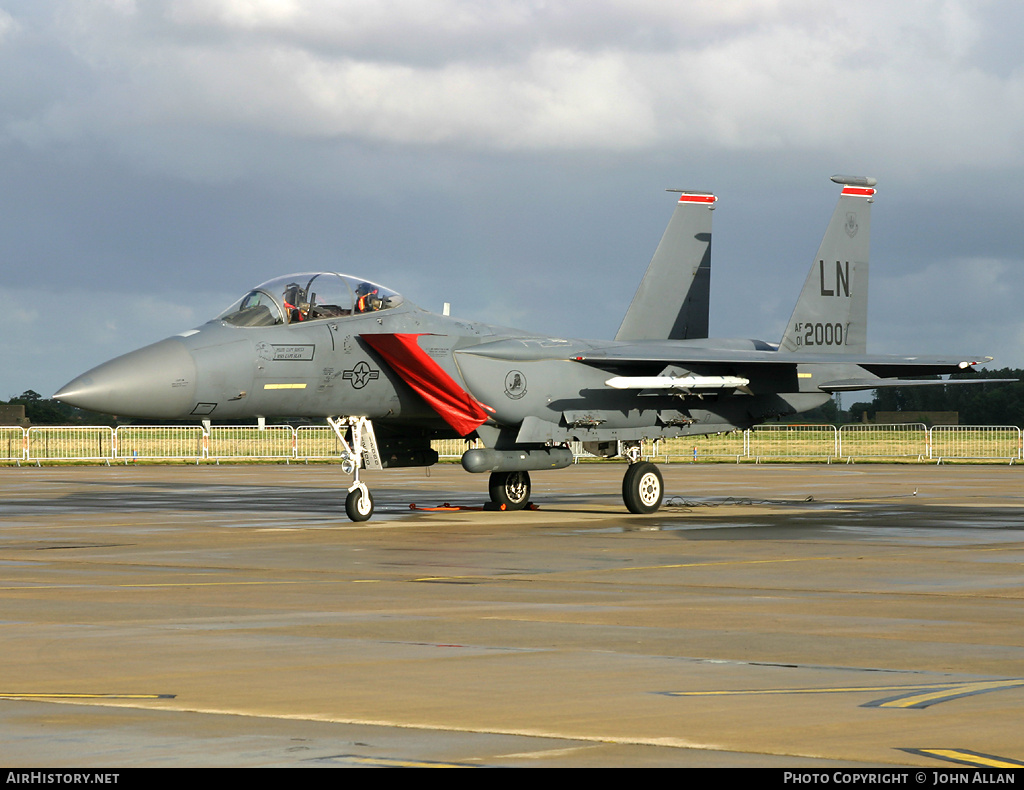 Aircraft Photo of 01-2000 / AF01-2000 | Boeing F-15E Strike Eagle | USA - Air Force | AirHistory.net #90319
