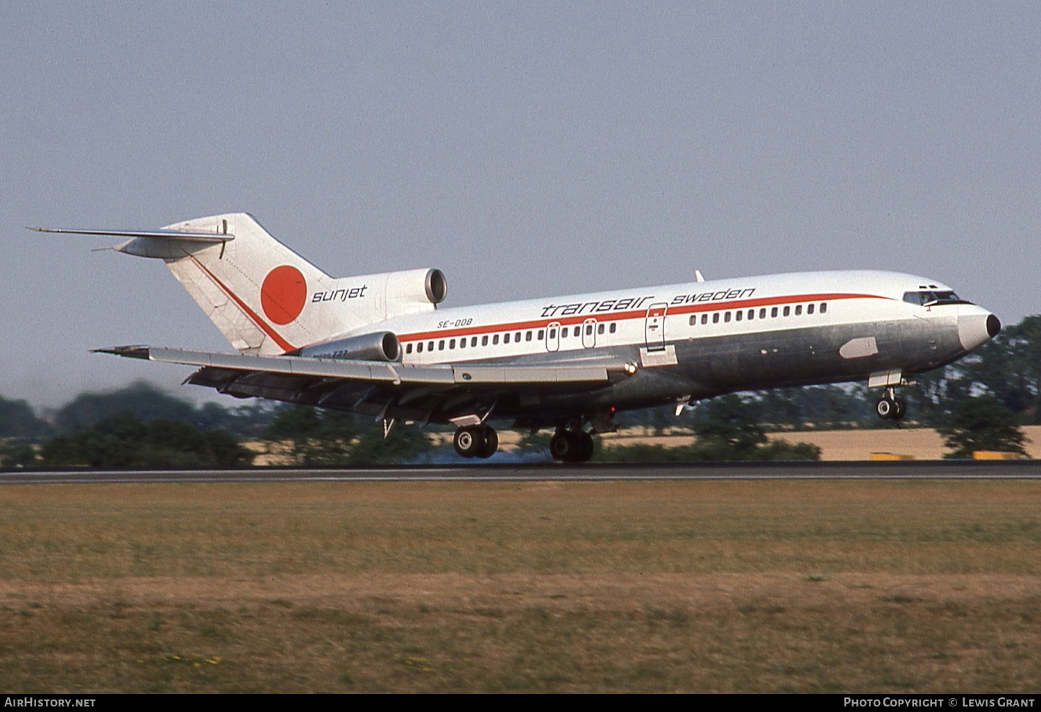 Aircraft Photo of SE-DDB | Boeing 727-134 | Transair Sweden | AirHistory.net #90323