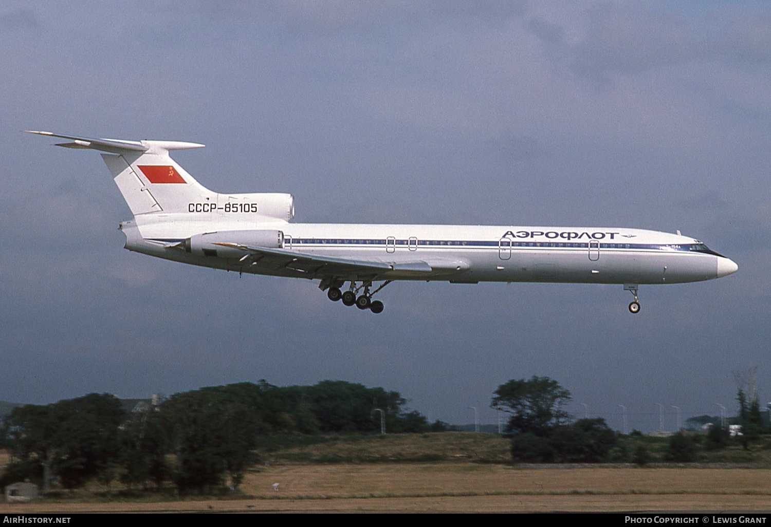 Aircraft Photo of CCCP-85105 | Tupolev Tu-154A | Aeroflot | AirHistory.net #90336