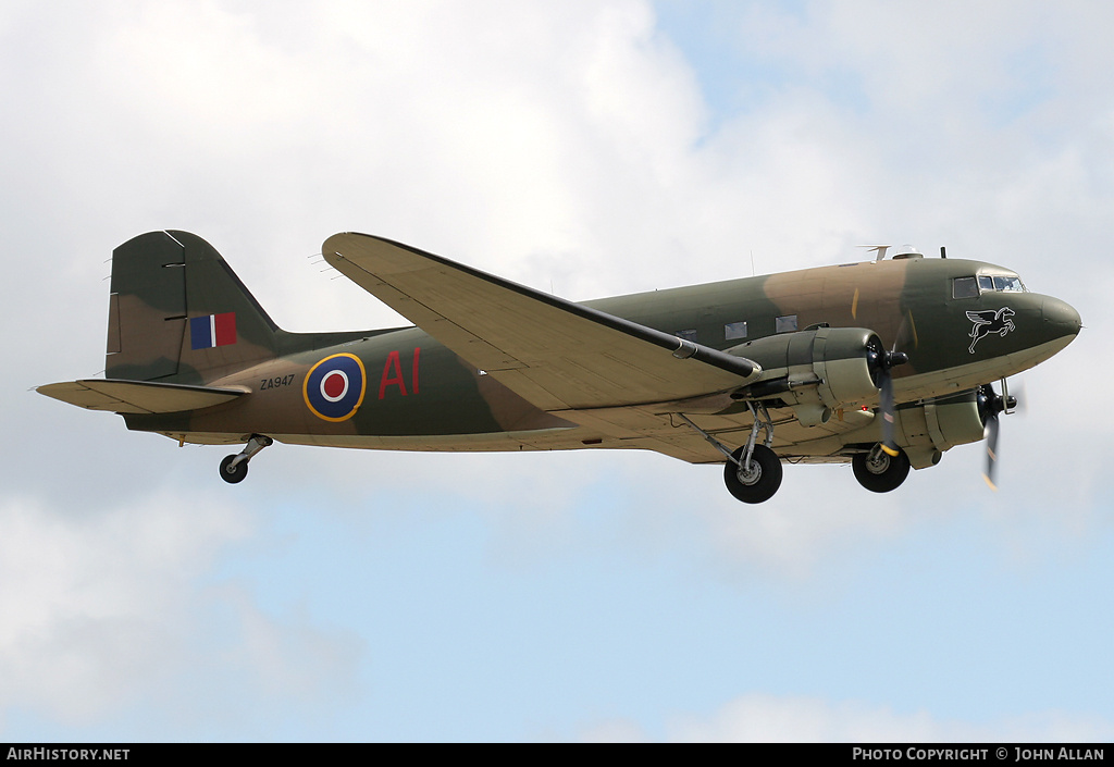 Aircraft Photo of ZA947 | Douglas C-47A Dakota Mk.3 | UK - Air Force | AirHistory.net #90347