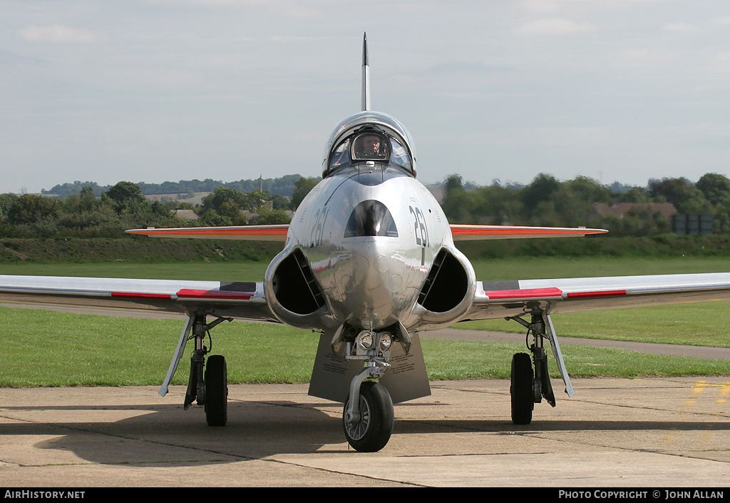 Aircraft Photo of G-TBRD | Canadair CT-133 Silver Star 3 | Canada - Air Force | AirHistory.net #90359