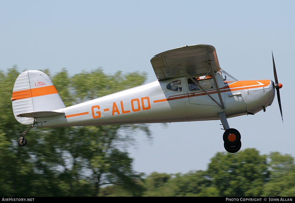 Aircraft Photo of G-ALOD | Cessna 140 | AirHistory.net #90362