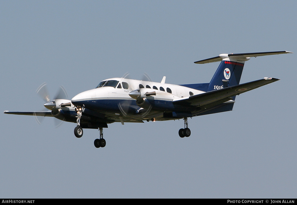 Aircraft Photo of ZK453 | Raytheon B200 King Air | UK - Air Force | AirHistory.net #90376