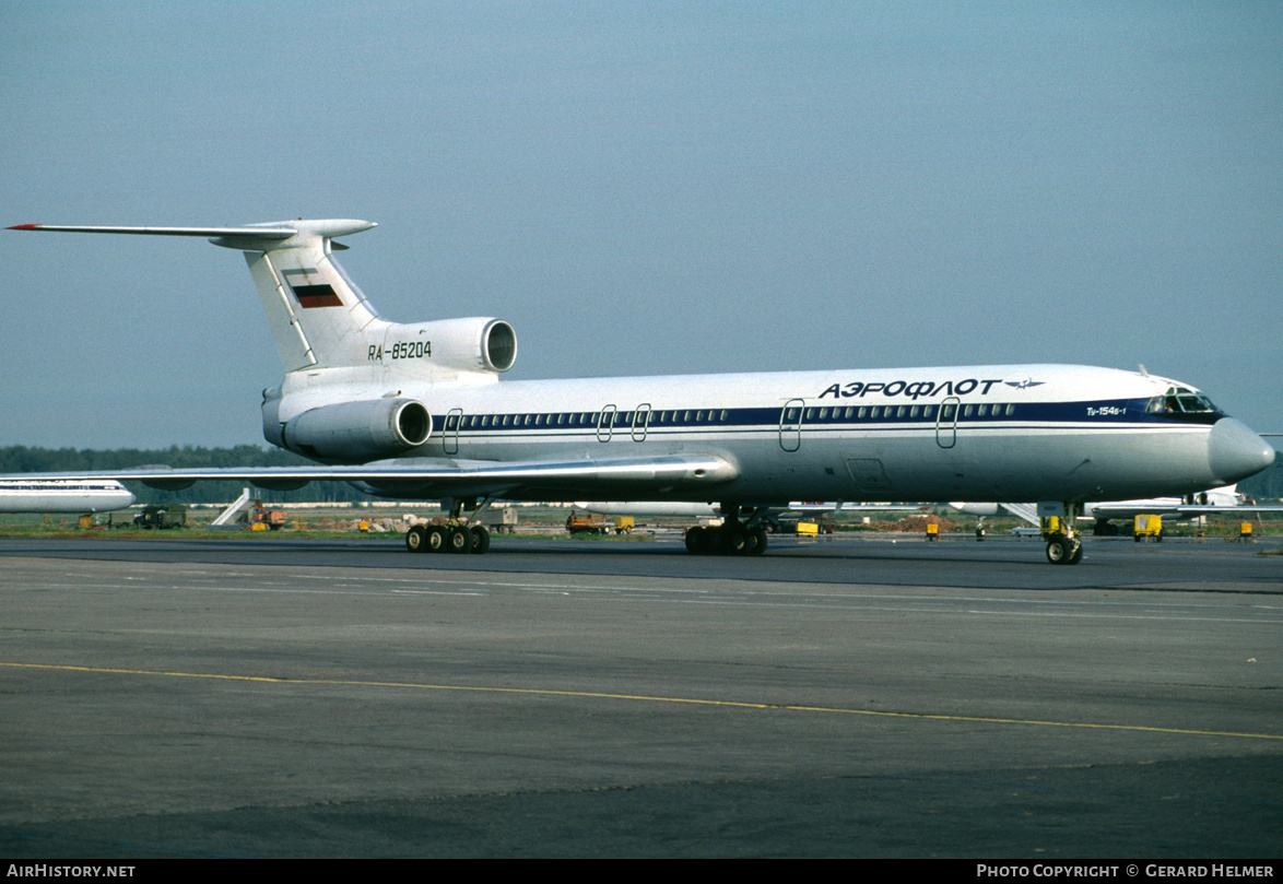 Aircraft Photo of RA-85204 | Tupolev Tu-154B-1 | Aeroflot | AirHistory.net #90400