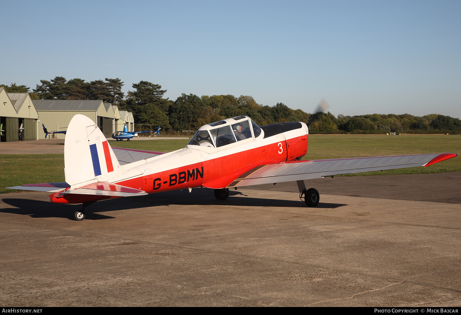 Aircraft Photo of G-BBMN | De Havilland DHC-1 Chipmunk 22 | UK - Air Force | AirHistory.net #90408