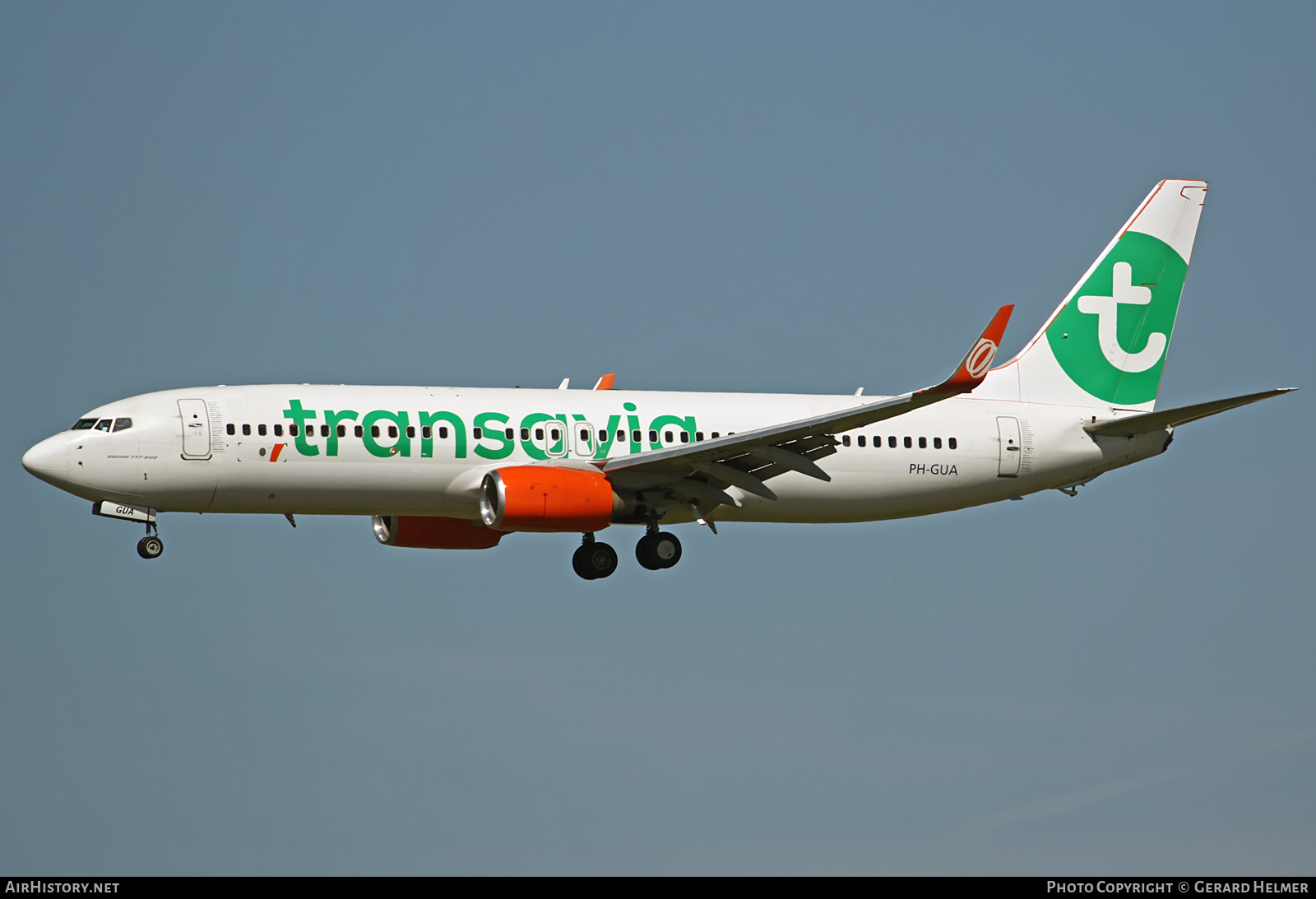 Aircraft Photo of PH-GUA | Boeing 737-8EH | Transavia | AirHistory.net #90420