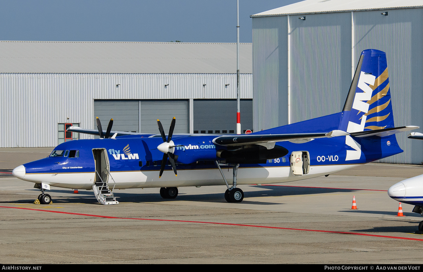 Aircraft Photo of OO-VLO | Fokker 50 | VLM Airlines | AirHistory.net #90422