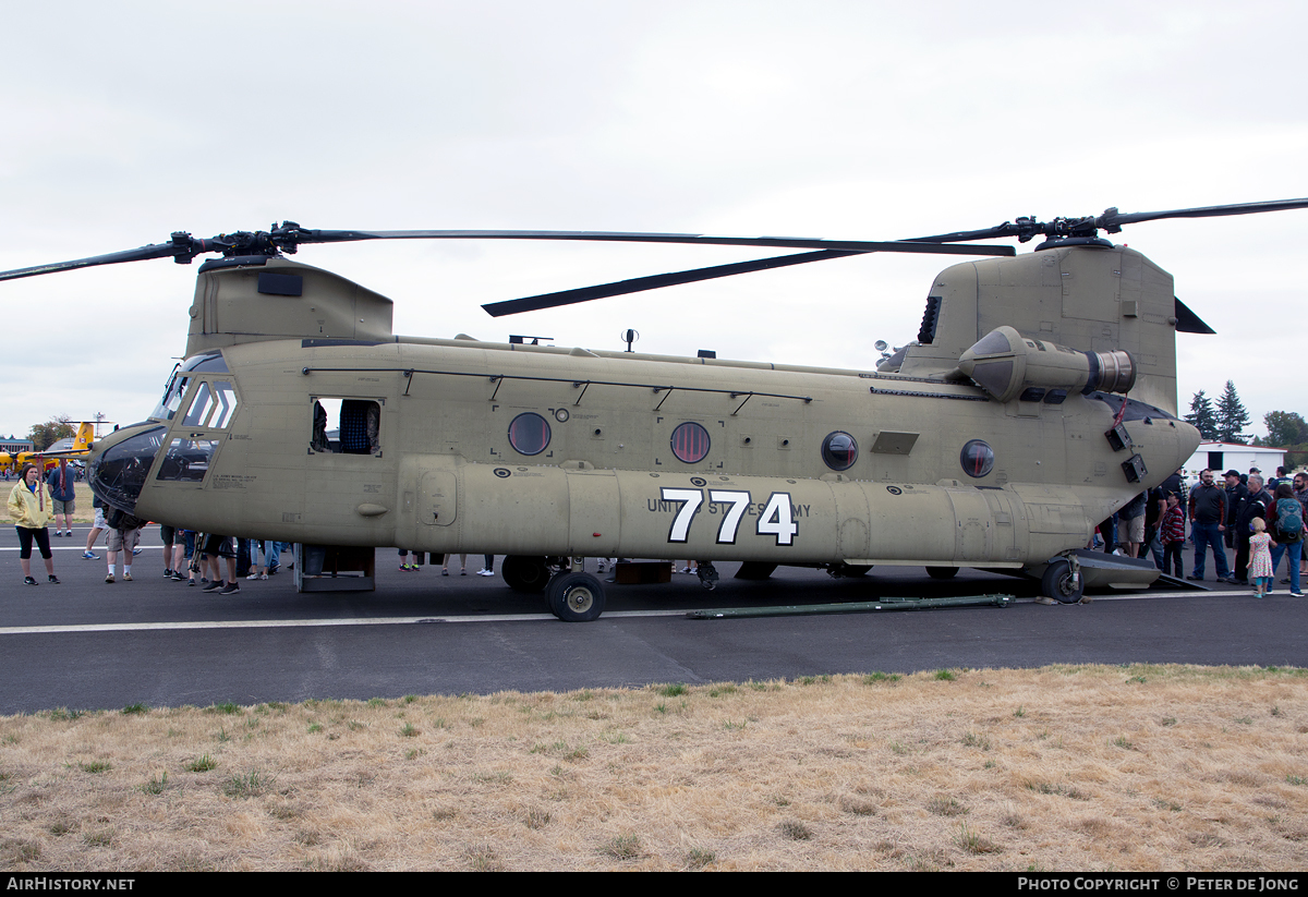 Aircraft Photo of 08-8774 / 774 | Boeing CH-47F Chinook (414) | USA - Army | AirHistory.net #90438