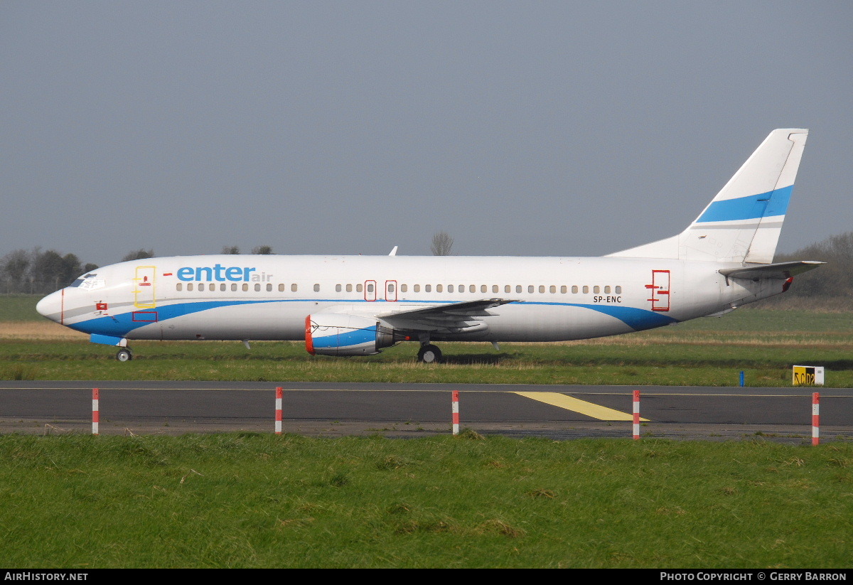 Aircraft Photo of SP-ENC | Boeing 737-4Q8 | Enter Air | AirHistory.net #90449