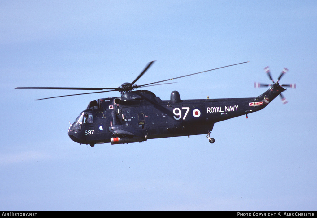 Aircraft Photo of XV675 | Westland WS-61 Sea King HAS2A | UK - Navy | AirHistory.net #90476