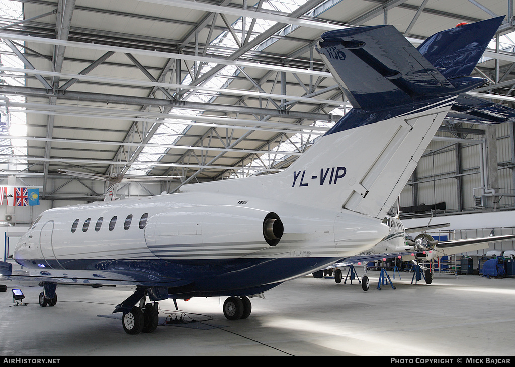 Aircraft Photo of YL-VIP | British Aerospace BAe-125-800B | AirHistory.net #90480