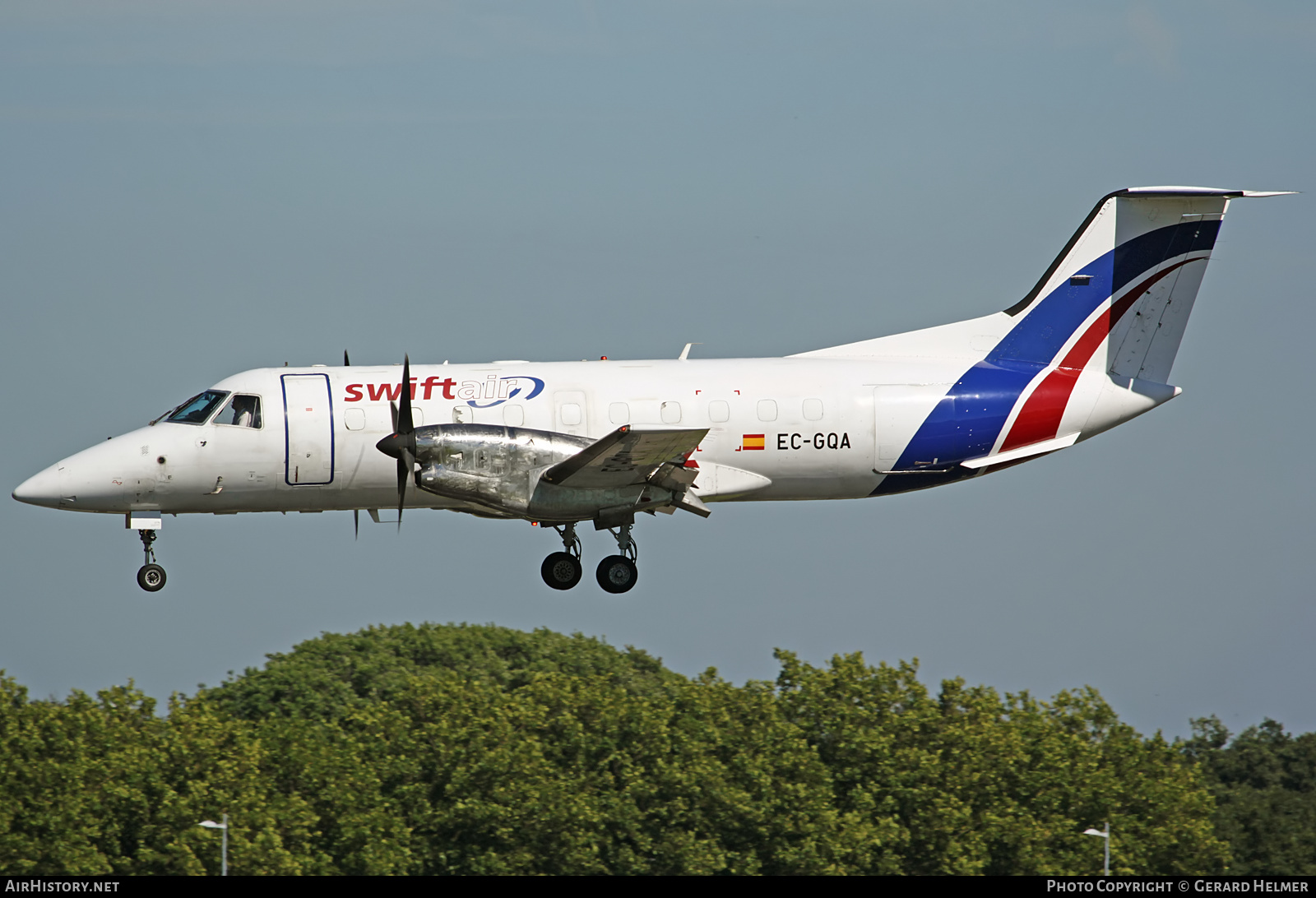 Aircraft Photo of EC-GQA | Embraer EMB-120RT(F) Brasilia | Swiftair | AirHistory.net #90481