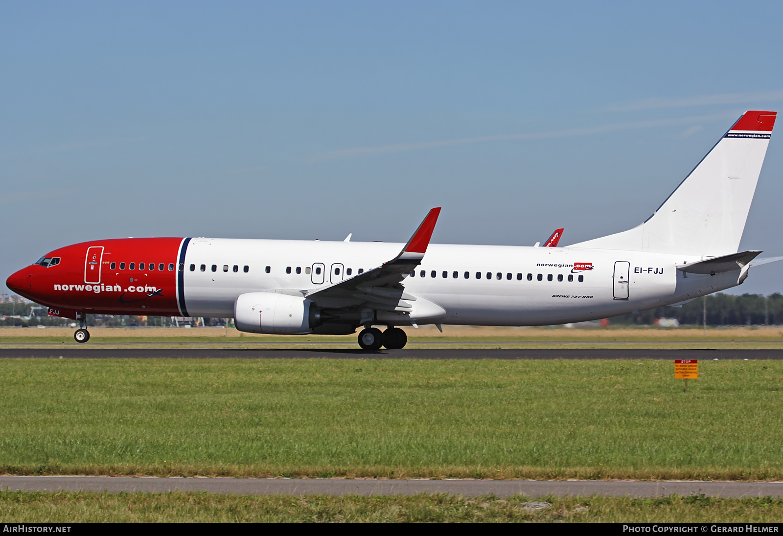 Aircraft Photo of EI-FJJ | Boeing 737-8JP | Norwegian | AirHistory.net #90485