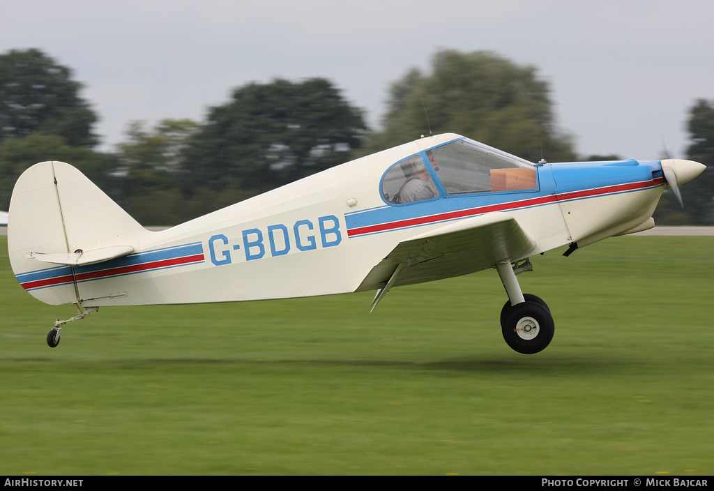 Aircraft Photo of G-BDGB | CAB GY-201 Minicab/JB-01 | AirHistory.net #90490