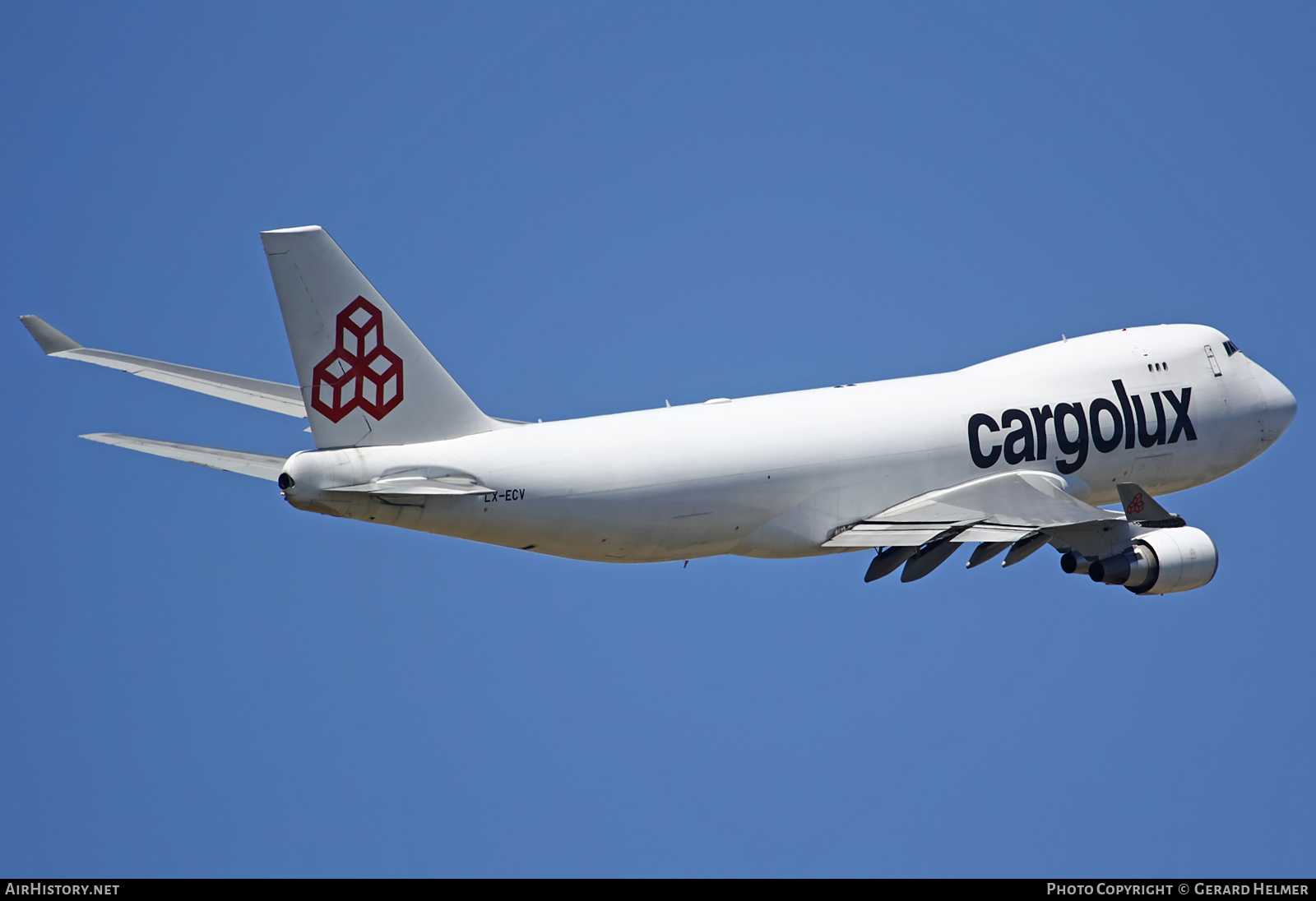 Aircraft Photo of LX-ECV | Boeing 747-4HQF/ER | Cargolux | AirHistory.net #90491