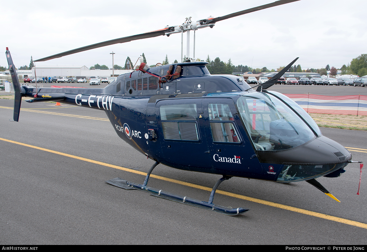 Aircraft Photo of C-FTHV | Bell CH-139 JetRanger III (206B-3) | Canada - Air Force | AirHistory.net #90494