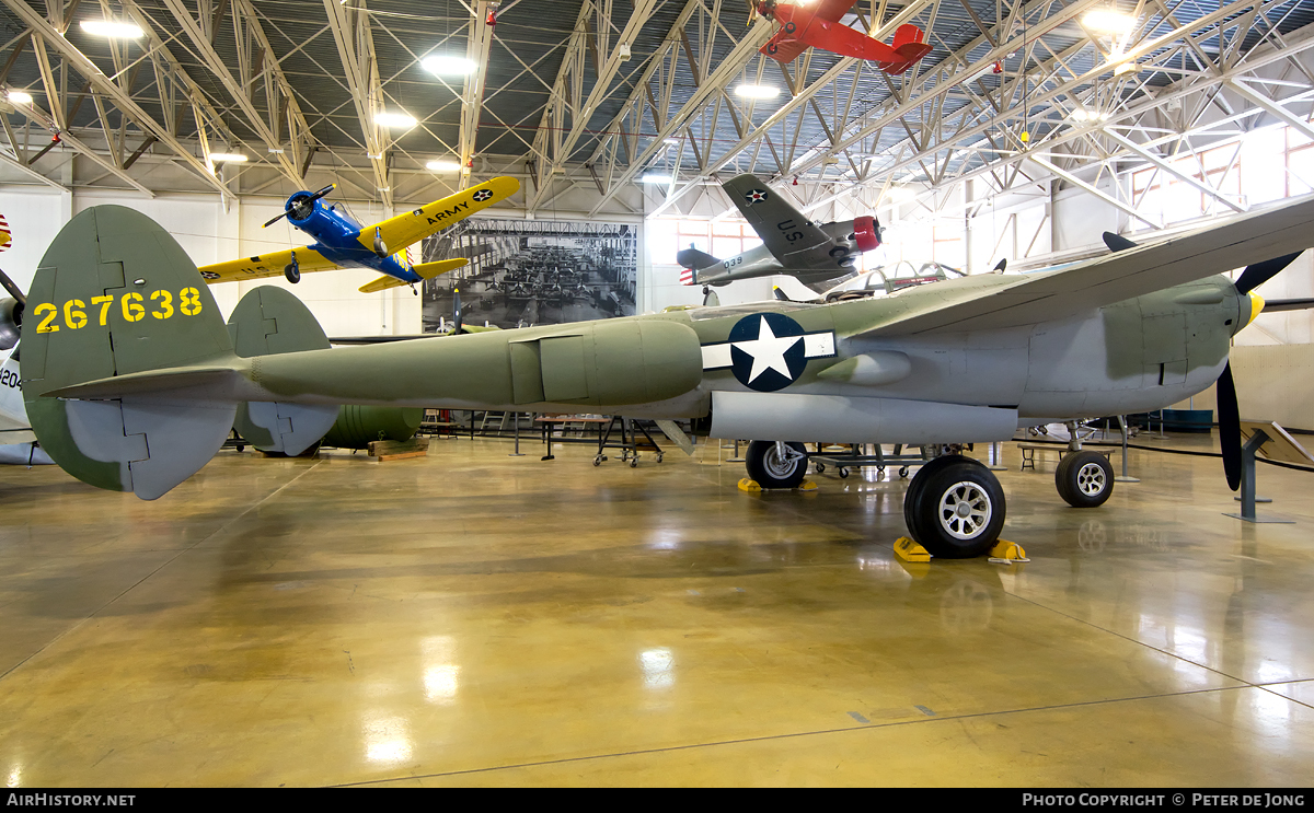 Aircraft Photo of 42-67638 / 267638 | Lockheed P-38J Lightning | USA - Air Force | AirHistory.net #90501