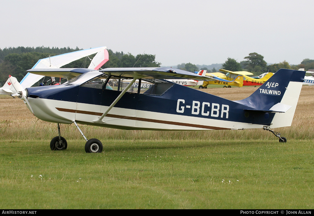 Aircraft Photo of G-BCBR | Wittman W-8 Tailwind | AirHistory.net #90513