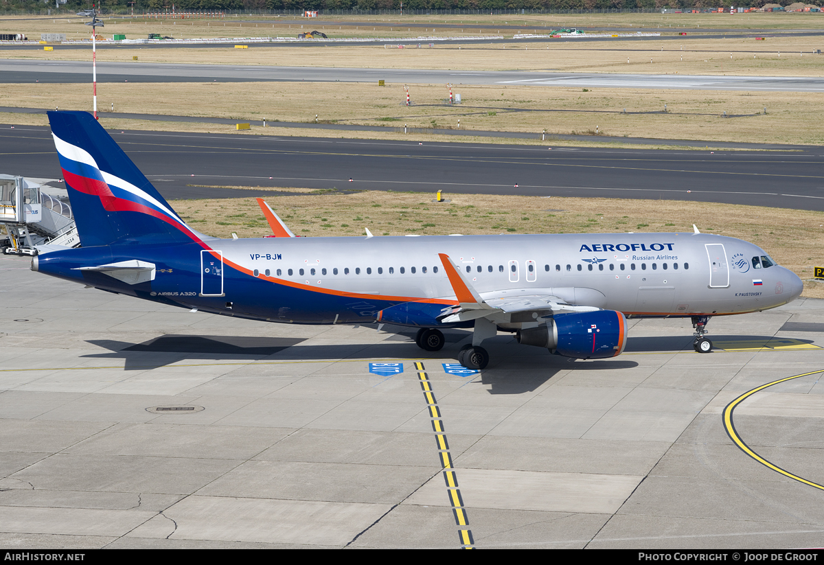 Aircraft Photo of VP-BJW | Airbus A320-214 | Aeroflot - Russian Airlines | AirHistory.net #90521