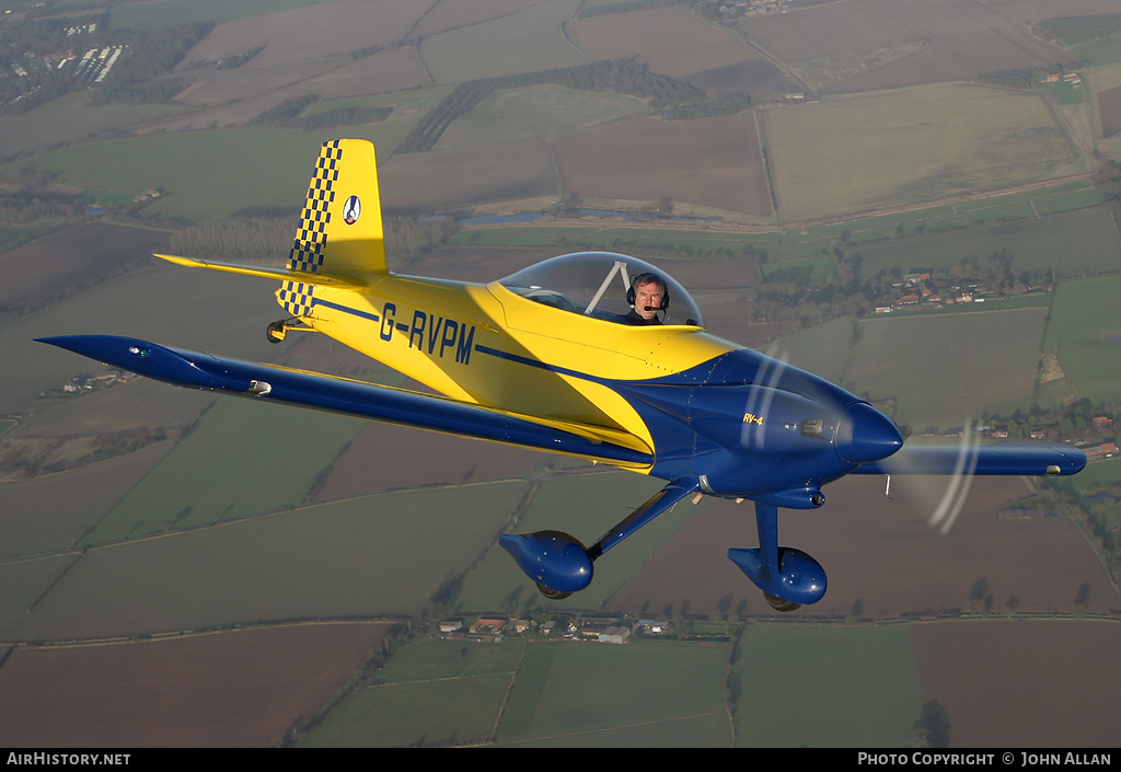 Aircraft Photo of G-RVPM | Van's RV-4 | AirHistory.net #90529