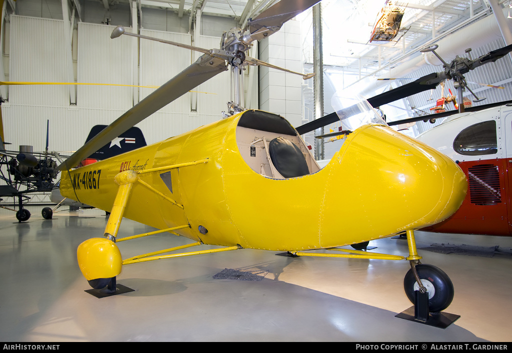 Aircraft Photo of NX41867 | Bell 30 | Bell Aircraft | AirHistory.net #90567