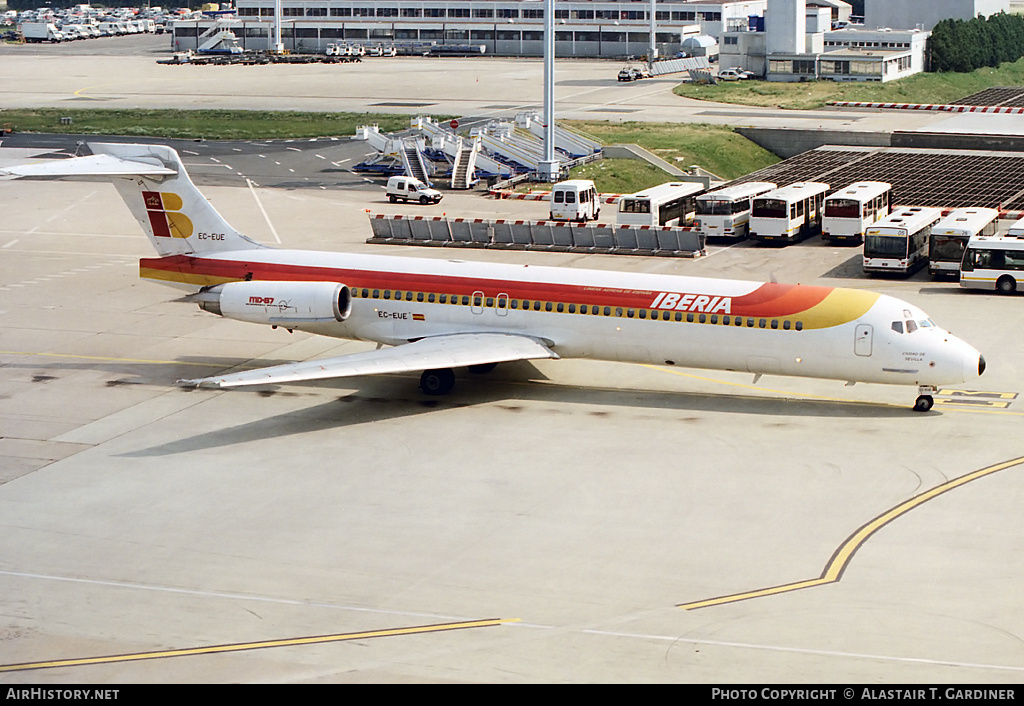 Aircraft Photo of EC-EUE | McDonnell Douglas MD-87 (DC-9-87) | Iberia | AirHistory.net #90575