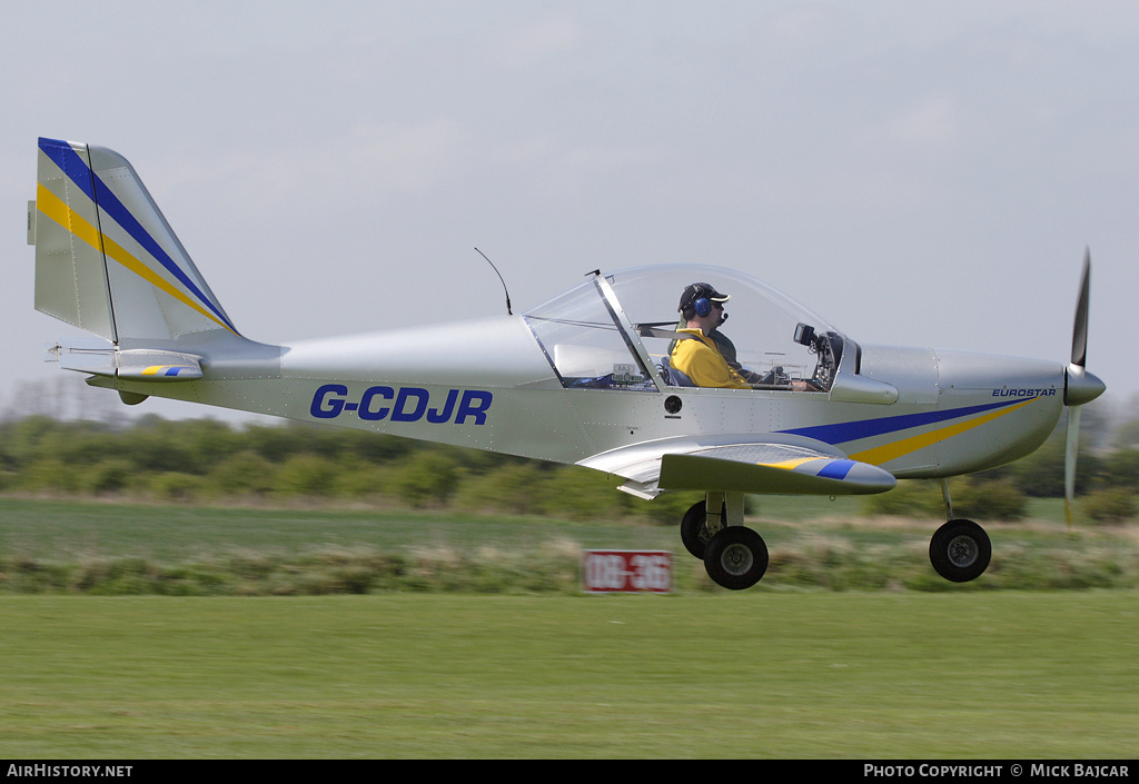 Aircraft Photo of G-CDJR | Cosmik EV-97 TeamEurostar UK | AirHistory.net #90585