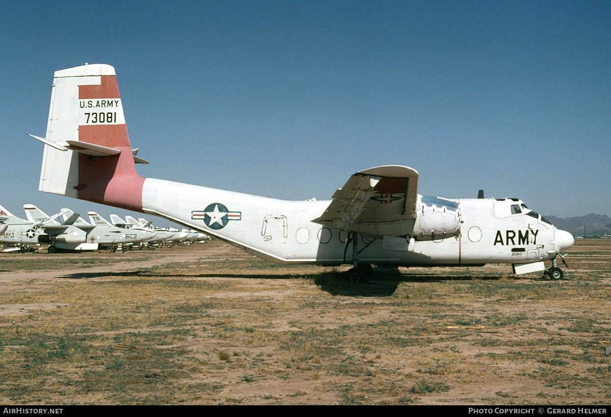 Aircraft Photo of 57-3081 / 73081 | De Havilland Canada YC-7A Caribou | USA - Army | AirHistory.net #90586