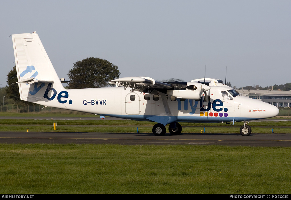 Aircraft Photo of G-BVVK | De Havilland Canada DHC-6-300 Twin Otter | Flybe | AirHistory.net #90615