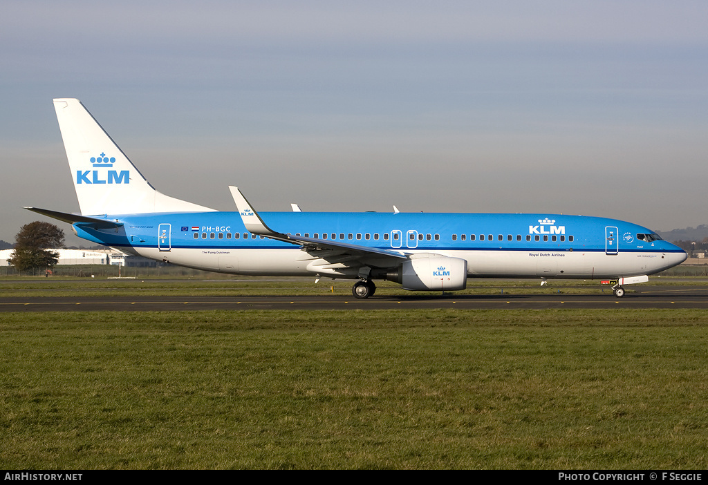 Aircraft Photo of PH-BGC | Boeing 737-8K2 | KLM - Royal Dutch Airlines | AirHistory.net #90616