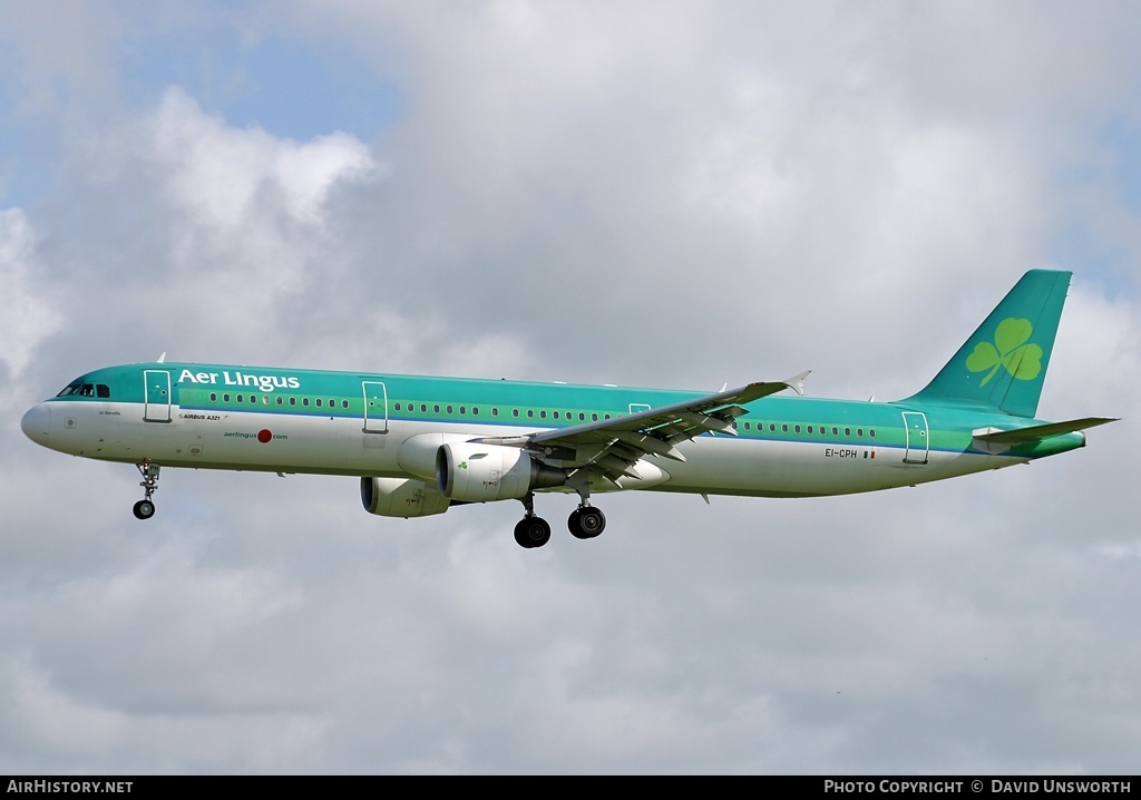 Aircraft Photo of EI-CPH | Airbus A321-211 | Aer Lingus | AirHistory.net #90617