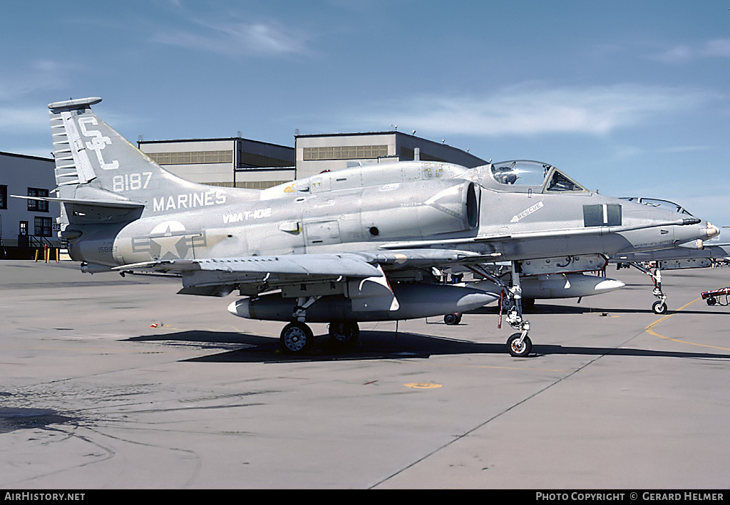 Aircraft Photo of 158187 | McDonnell Douglas A-4M Skyhawk II | USA - Marines | AirHistory.net #90618