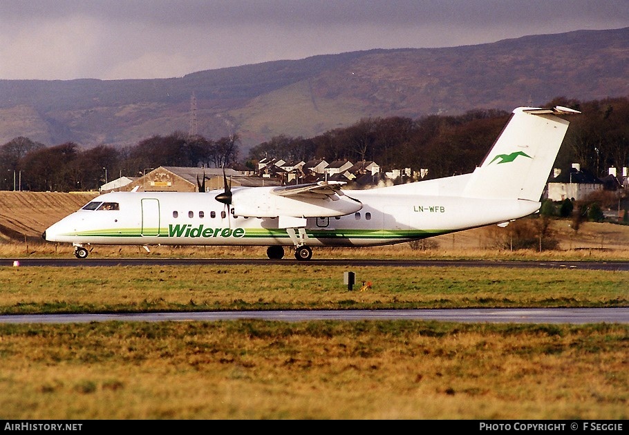 Aircraft Photo of LN-WFB | De Havilland Canada DHC-8-311 Dash 8 | Widerøe | AirHistory.net #90630