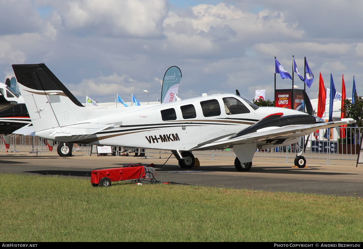 Aircraft Photo of VH-MKM | Hawker Beechcraft G58 Baron | AirHistory.net #90637