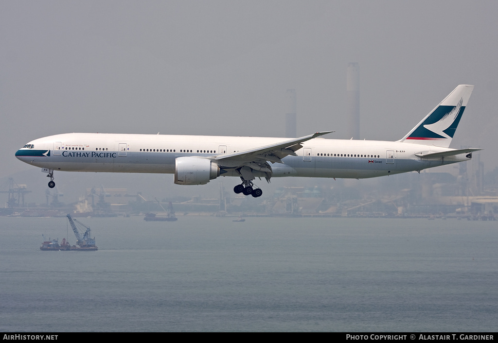 Aircraft Photo of B-KPP | Boeing 777-367/ER | Cathay Pacific Airways | AirHistory.net #90639