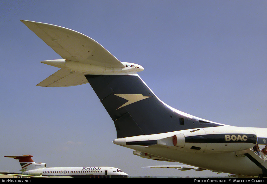 Aircraft Photo of G-ASGC | Vickers Super VC10 Srs1151 | BOAC-Cunard | AirHistory.net #90662