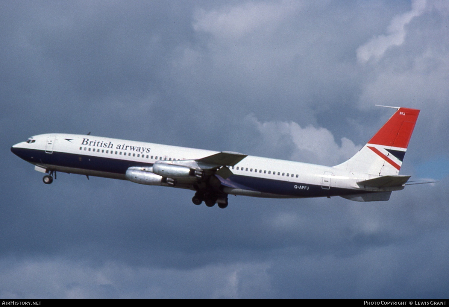 Aircraft Photo of G-APFJ | Boeing 707-436 | British Airways | AirHistory.net #90683