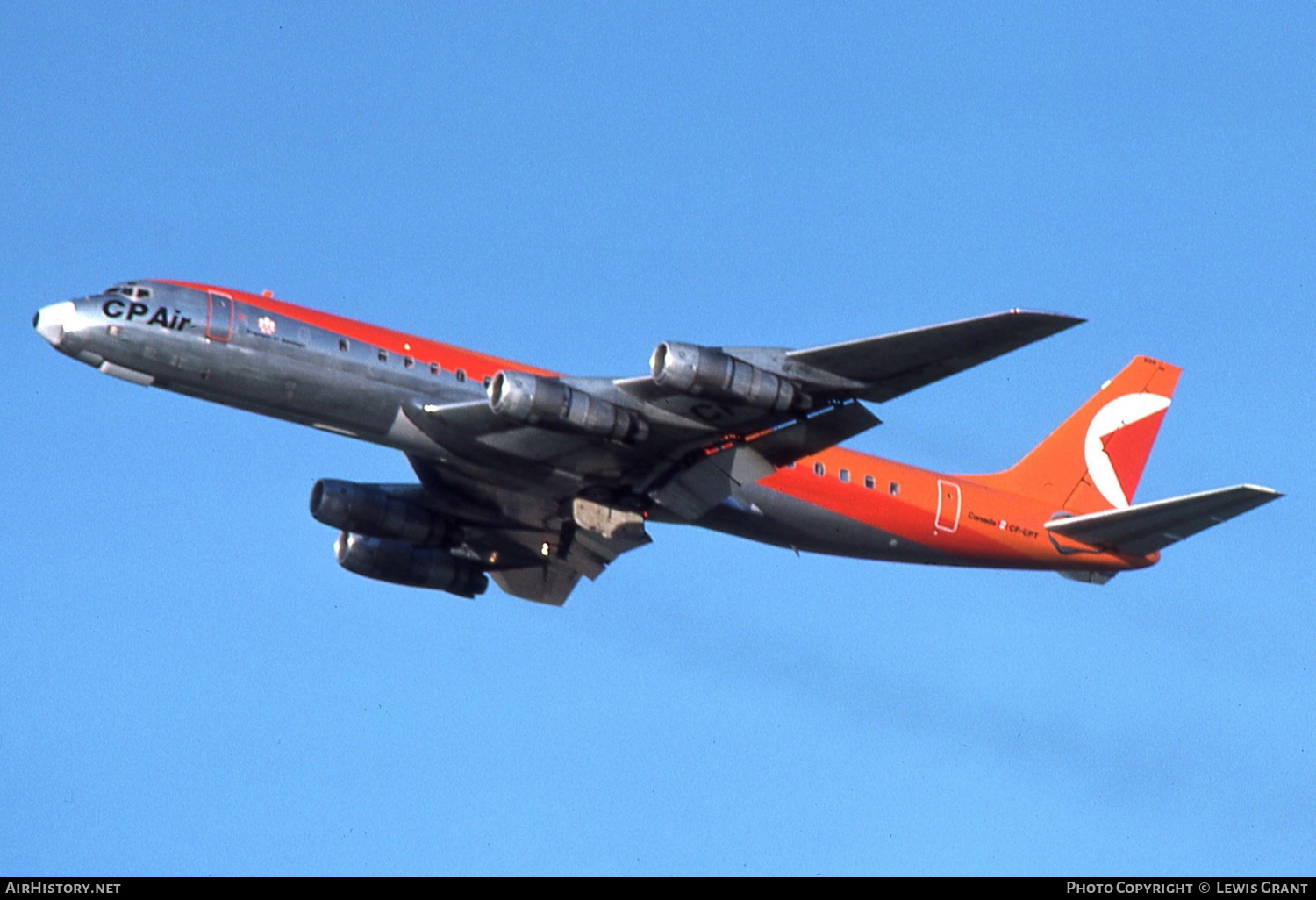 Aircraft Photo of CF-CPT | Douglas DC-8-55CF Jet Trader | CP Air | AirHistory.net #90685