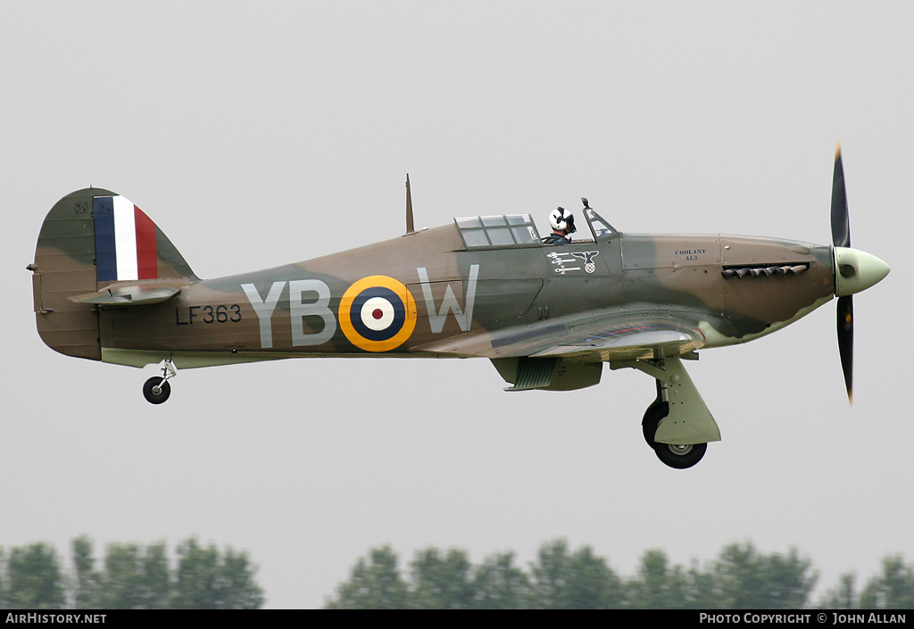 Aircraft Photo of LF363 | Hawker Hurricane Mk2C | UK - Air Force | AirHistory.net #90699
