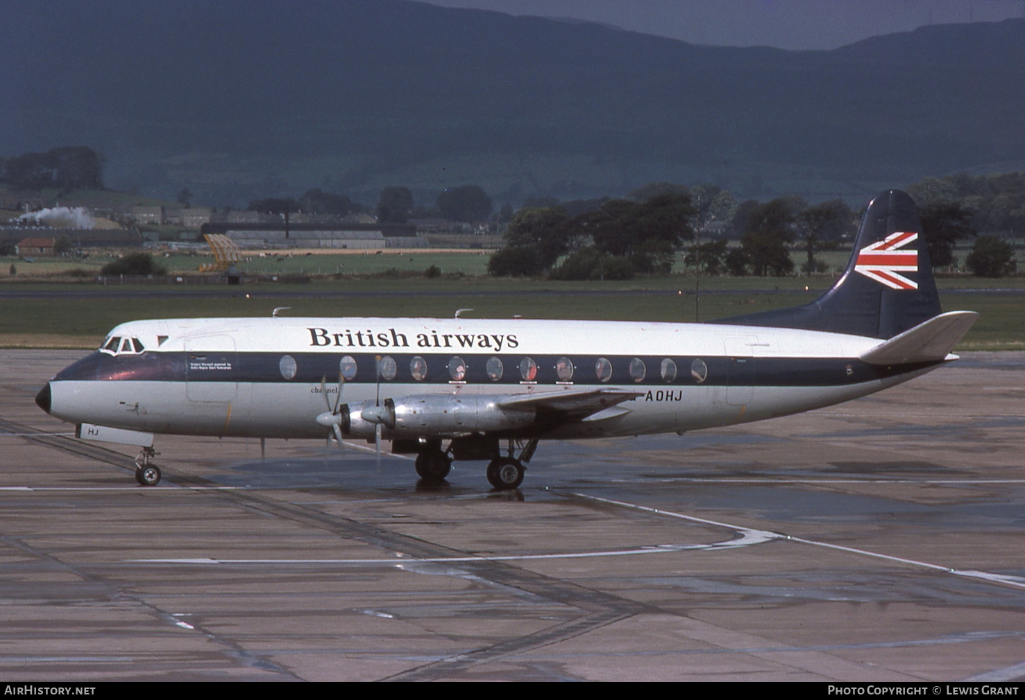 Aircraft Photo of G-AOHJ | Vickers 802 Viscount | British Airways | AirHistory.net #90718